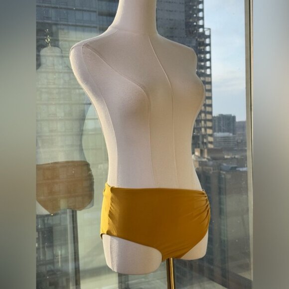 🆕 CHRISTOPHER ESBER 🧿 NWOT U Prong Swim Brief, Mustard, Sz AU 10 US 6 - Picture 9 of 16